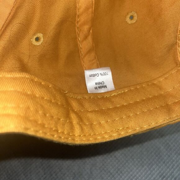 CAT Caterpillar Established 1925 Embroidered Adjustable Cap Yellow - Picture 12 of 15